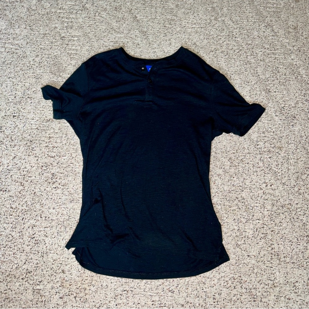 Apt. 9 Black Short Sleeve Tee